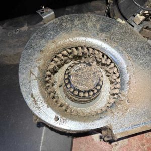 Wood heater blower Fan replacement