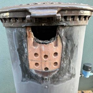 fire bricks replacing and installation